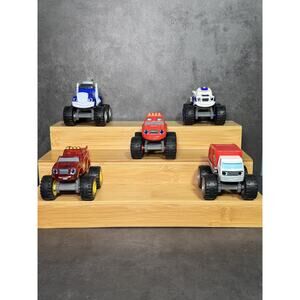 Blaze and the Monster Machines Diecast Trucks Variety Lot of 5